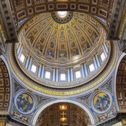 vatican city st. peter’s basilica dome murals religion HD wallpapers