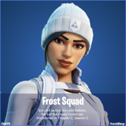 Frost Squad Fortnite wallpapers