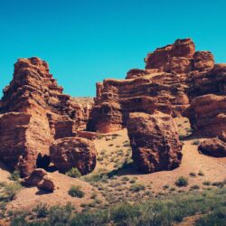 Charyn canyon beautiful views · Kazakhstan travel and tourism blog