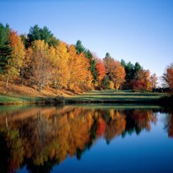 Download Autumn Reflections, Vermont Wallpapers, Pictures, Photos