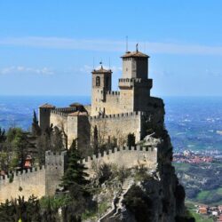 Photo Fortress Republic of San Marino Castles Cities