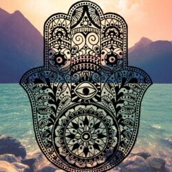 Hamsa iPhone Backgrounds mountain ocean tumblr evil eye hams hand