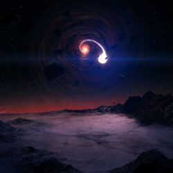 black hole wallpapers