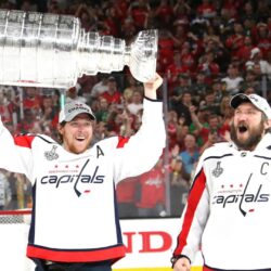 Stanley Cup Final 2018: Capitals’ Alex Ovechkin hands Stanley Cup to