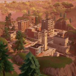 Fortnite Tilted Towers 4k Ultra HD Wallpapers