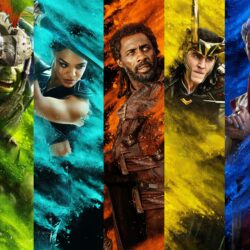 Thor Ragnarok 2017 Cast 4K Wallpapers