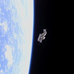 Download Gravity Astronaut Drifting In Space Wallpapers
