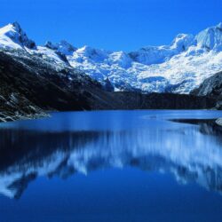 Blue lake in Peru wallpapers and image