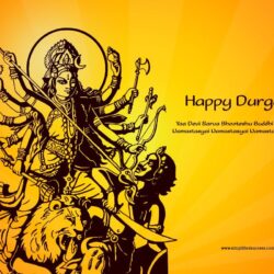 Happy Durga Puja 2014 HD Wallpapers with Quote, Download free