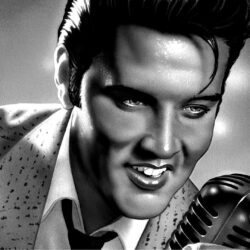 Elvis Presley Drawing HD Wallpapers » FullHDWpp