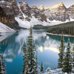 Alberta banff national park canada winter wallpapers