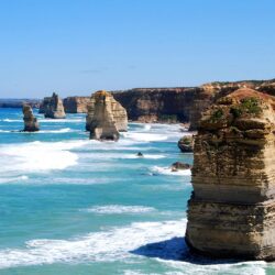 The Twelve Apostles along the Great Ocean Road in Australia