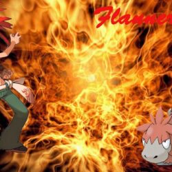 Pokemon Flannery w Camerupt Wallpapers by Hellhound316