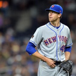 Jacob deGrom leading 1st place Mets