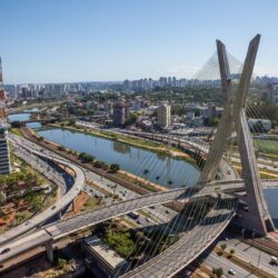 Octávio Frias De Oliveira Bridge Bridges Sao Paulo Brazil Octávio