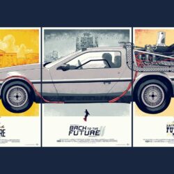 Made a wallpapers from the Back to the Future posters