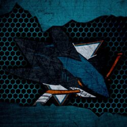 NHL, Emblem, Logo, San Jose Sharks wallpapers and backgrounds