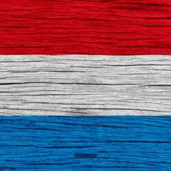 Download wallpapers Flag of Luxembourg, 4k, Europe, wooden texture
