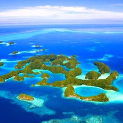 Palau Tag wallpapers: Rock Islands Palau Beautiful Blue Lagoons