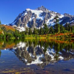 Mountains: Mount Shucksan Cascades National Park Washington Mt