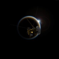 Wallpapers Saturn, Cassini Probe, 4k, Space
