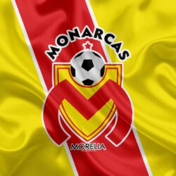 Download wallpapers Monarcas FC, 4K, Mexican Football Club, emblem