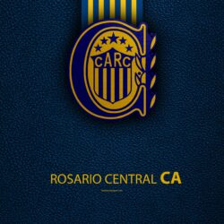 Download wallpapers Club Atletico Rosario Central, 4k, logo, Rosario