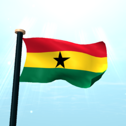 Ghana Flag 3D Free Wallpapers