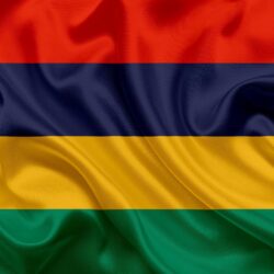 Download wallpapers Flag of Mauritius, National flag, Republic of