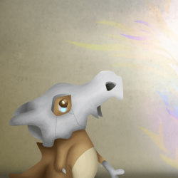Remake: Cubone Smartphone Wallpapers [QHD] by electrodion