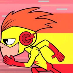 Kid Flash Teen Titans Go! by Whisspered