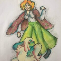 A Girl and her Drampa