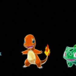 Cartoon Bulbasaur Squirtle Charmander HD Wallpapers