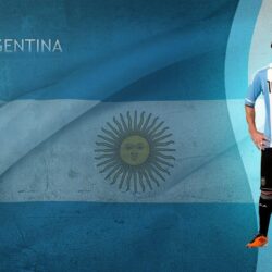 Lionel Messi Argentina Flag Backgrounds Wallpapers