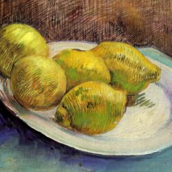 Vincent Van Gogh Wallpaper, Still Life With Lemons On A Plate