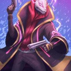 Fortnite Drift iPhone Backgrounds by Javier Samaniego