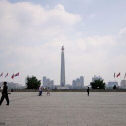 Download wallpapers area, Pyongyang, North Korea, home free desktop
