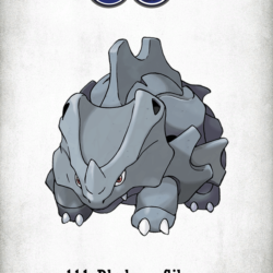 111 Character Rhyhorn Sihorn