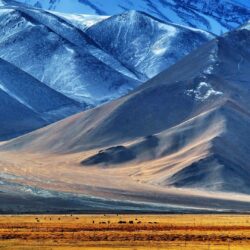 Download Wallpapers Pamir, Tajikistan, Mountain, Lake 4K