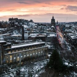 Evening In Edinburgh HD desktop wallpapers : High Definition