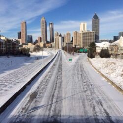 Atlanta Snow HD Wallpaper, Backgrounds Image