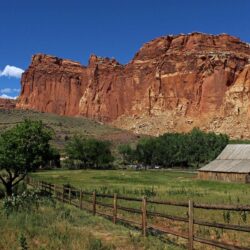 Mountains: Park Reef Capital Fence Nature Canyons Barn Capitol