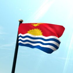 Kiribati Flag 3D Free for Android