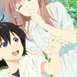 HD wallpaper: Anime, Koe No Katachi, Shouko Nishimiya, Yuzuru