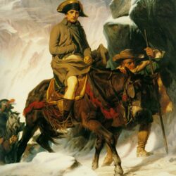 Napoleon Bonaparte I image Napoelon crossing the Alps HD wallpapers