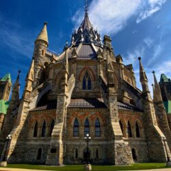 The Library Of Parliament, Ottawa, Canada Computer Wallpapers