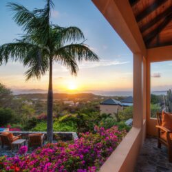 View from Amateras Hotel, British Virgin Islands