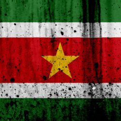 Download wallpapers Suriname flag, 4k, grunge, South America, flag