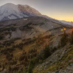 Mount Rainier National Park HDR HD desktop wallpapers : High