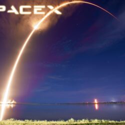 I noticed the Space X logo matches exactly with the Falcon 9